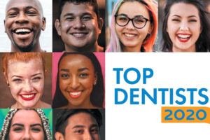 the headliner of the "Top Dentists 2020" article in Pasadena Magazine